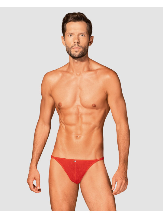Obsessiver String Homme rouge