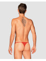 Obsessiver String Homme rouge