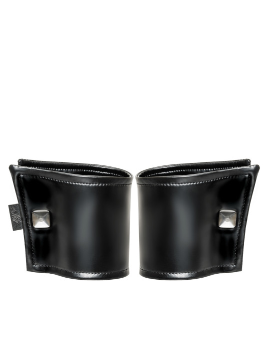 H075 Paires de manchettes de poignet avec fermeture éclair cachée