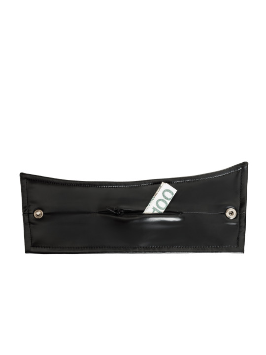 H075 Paires de manchettes de poignet avec fermeture éclair cachée