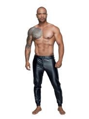 H063 Treggings Powerwetlook