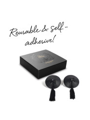 Cache-tétons Burlesque - Noir