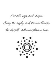 Mimi - Bijoux de seins Strass - Noir