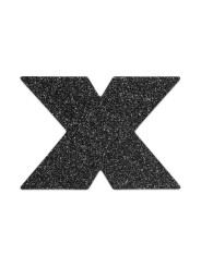 Flash - Cache-tétons Croix - Noir