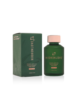 Huile de bain sensuelle avec 300 mg de CBD - 100 ml