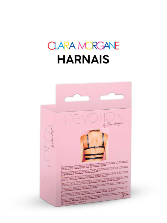 Harnais Eros Clara Morgane - Noir
