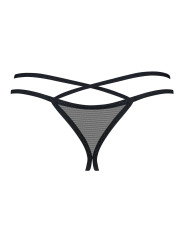 Vila blanes string ouvert - Noir