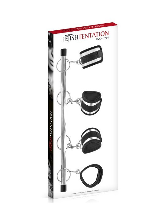 Barre de soumission 4 menottes Fetish Tentation