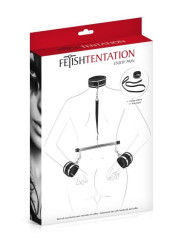Menottes et collier de soumission Fetish Tentation