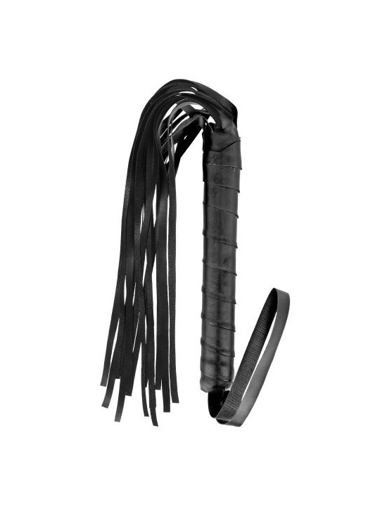 Fouet simili cuir 15 lanières Fetish Tentation