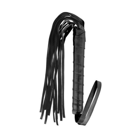 Fouet simili cuir 15 lanières Fetish Tentation