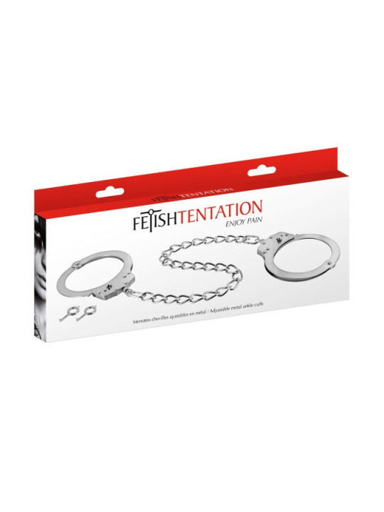 Menottes pour chevilles en métal Fetish Tentation