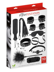 Coffret Bondage SM 10 pièces Fetish Tentation