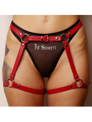 Harnais de Fesses Rouge