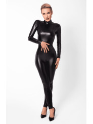 F319 Cage Combinaison avec fermetures à glissière et anneau