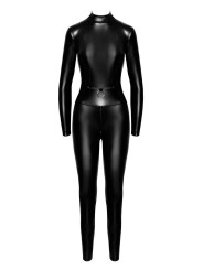 F319 Cage Combinaison avec fermetures à glissière et anneau