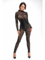 Combinaison en dentelle Enigma avec corsage sous poitrine