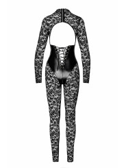 Combinaison en dentelle Enigma avec corsage sous poitrine