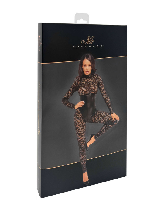 Combinaison en dentelle Enigma avec corsage sous poitrine