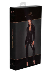 F247 Combinaison longue boutonnée en PVC