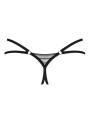 Lune Bellis string ouvert - Noir