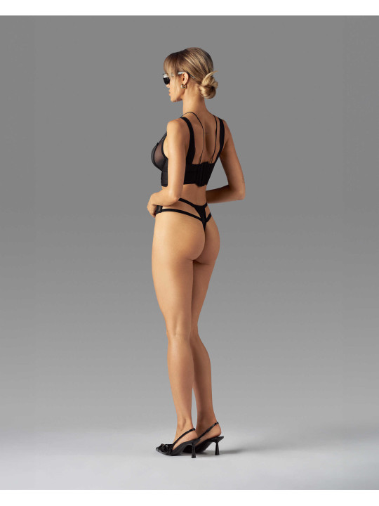 Nuites double string - Noir