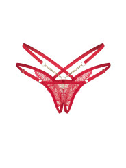 Matildea string ouvert Rouge