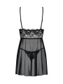 Idillia | Imperia Babydoll - Noir