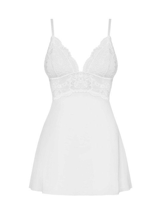 810-BAB-2 Babydoll - Blanc