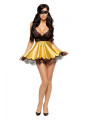 Eve Babydoll et Masque - Or