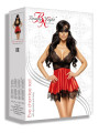 Eve Babydoll et Masque - Rouge