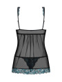 Amanta Babydoll - Noir et Turquoise