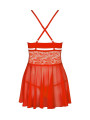 838-BAB-3 Babydoll - Rouge