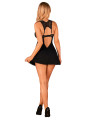 Donna Dream babydoll et String - Noire