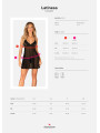 Latinesa babydoll et String - Noire