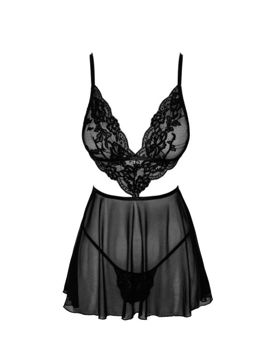 French Kiss 242 babydoll - noire