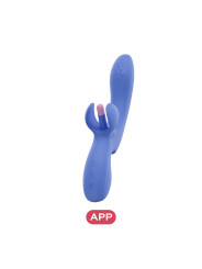 FORTEXA - Vibromasseur à doigt oscillant pour le citoris et le point G avec contrôle via une application