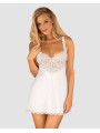 Amor Blanco Nuisette et string - Blanc