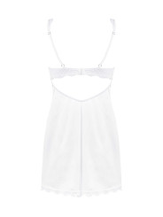 Amor Blanco Nuisette et string - Blanc