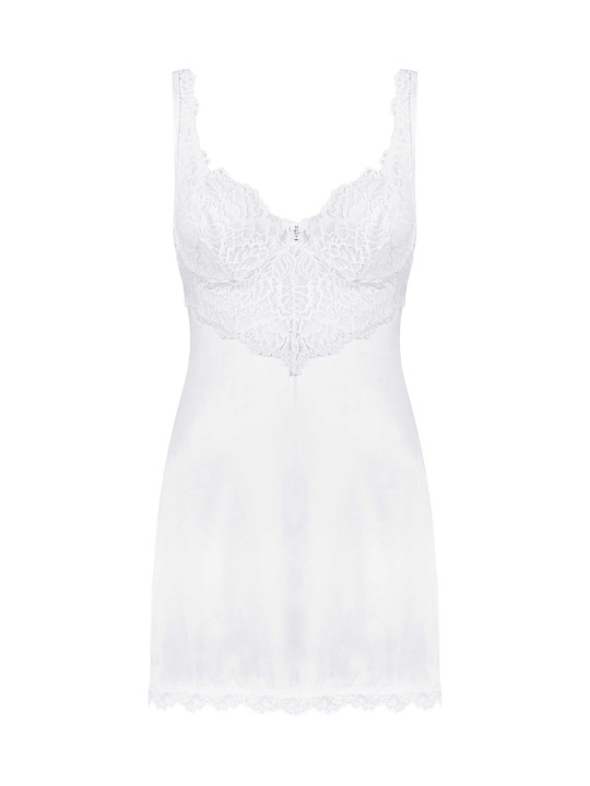Amor Blanco Nuisette et string - Blanc