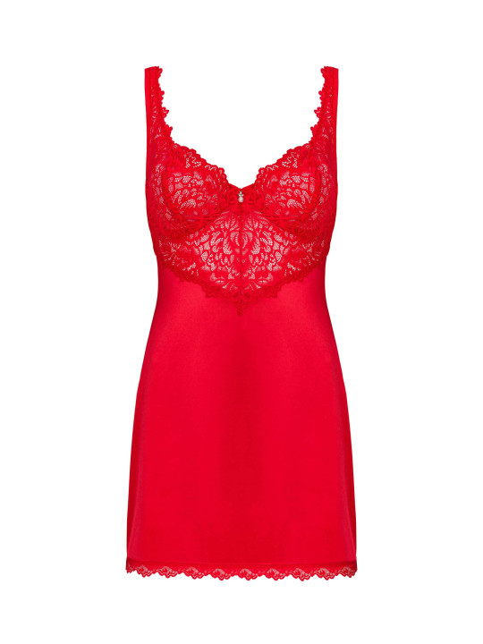 Amor Cherris Nuisette et string - Rouge