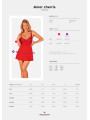 Amor Cherris Nuisette et string - Rouge