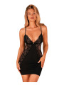 Maderris nuisette et String - Noire