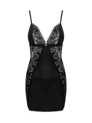 Maderris nuisette et String - Noire