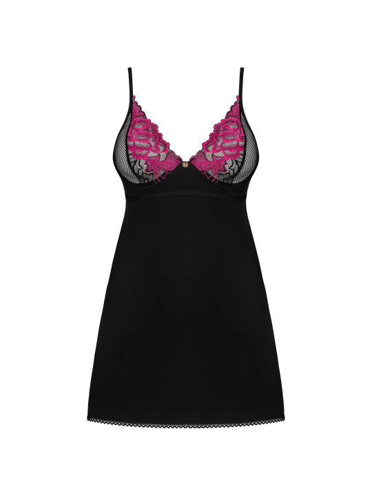 Rosenty nuisette et string - Noire