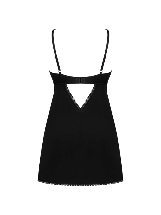Rosenty nuisette et string - Noire
