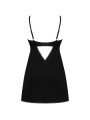 Rosenty nuisette et string - Noire