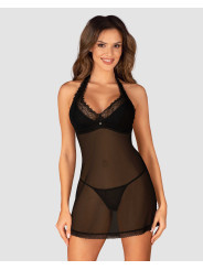 Medilla nuisette et string - Noire