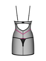 Novenes nuisette et string - Noir