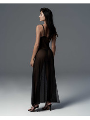 Vila blanes nuisette longue - Noire